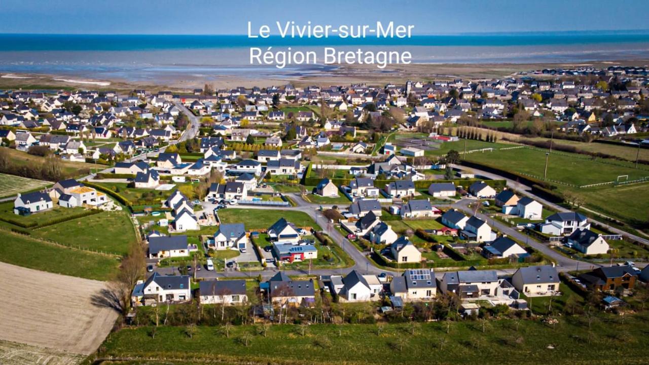 Magnifique Appartement Pres De La Mer Et Du Mt St Michel En Bretagne เลอ วิวิเยร์-ซูร์-แมร์ ภายนอก รูปภาพ